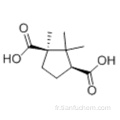 D - (+) - acide camphorique CAS 124-83-4